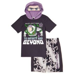 Buzz Light Year Hooded T-Shirt and Shorts size 10